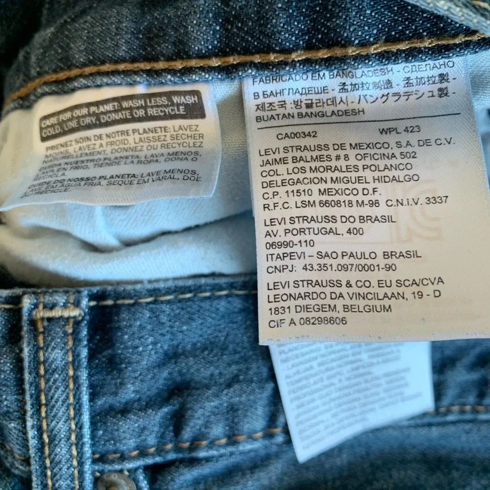 Levi’s 514‎ Straight Leg Blue Men’s 36” x 32” Preowned